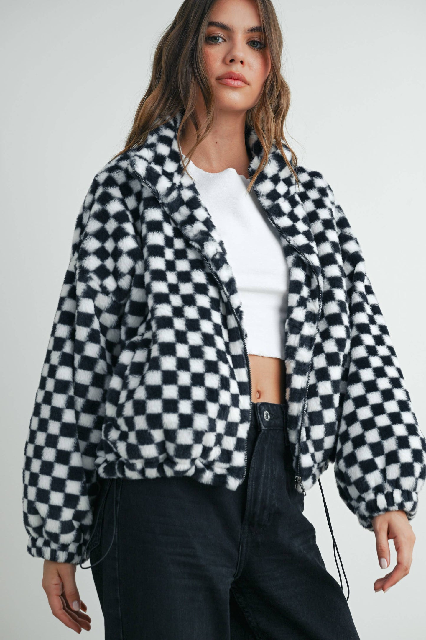 SOFT CHECKER JACKET