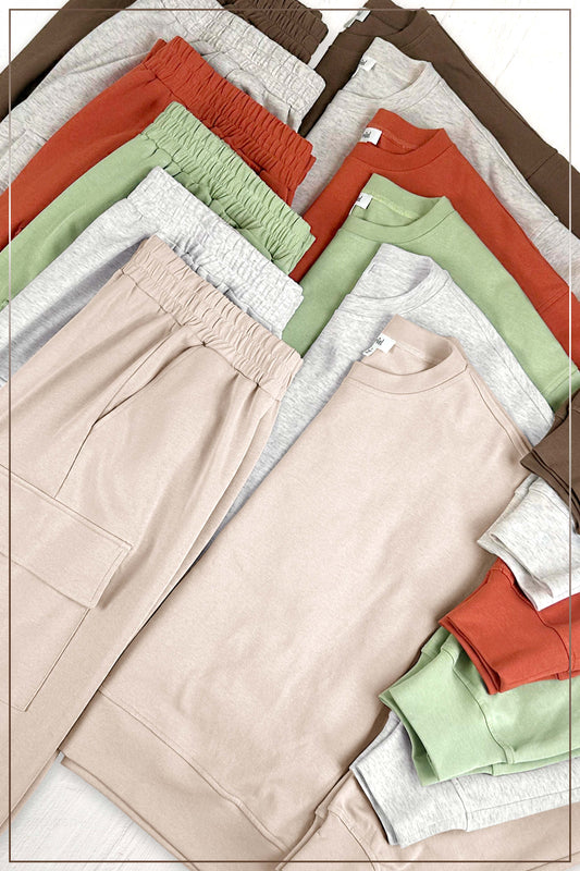 Comfy Loose Fit Sporty Everyday Activewear Set