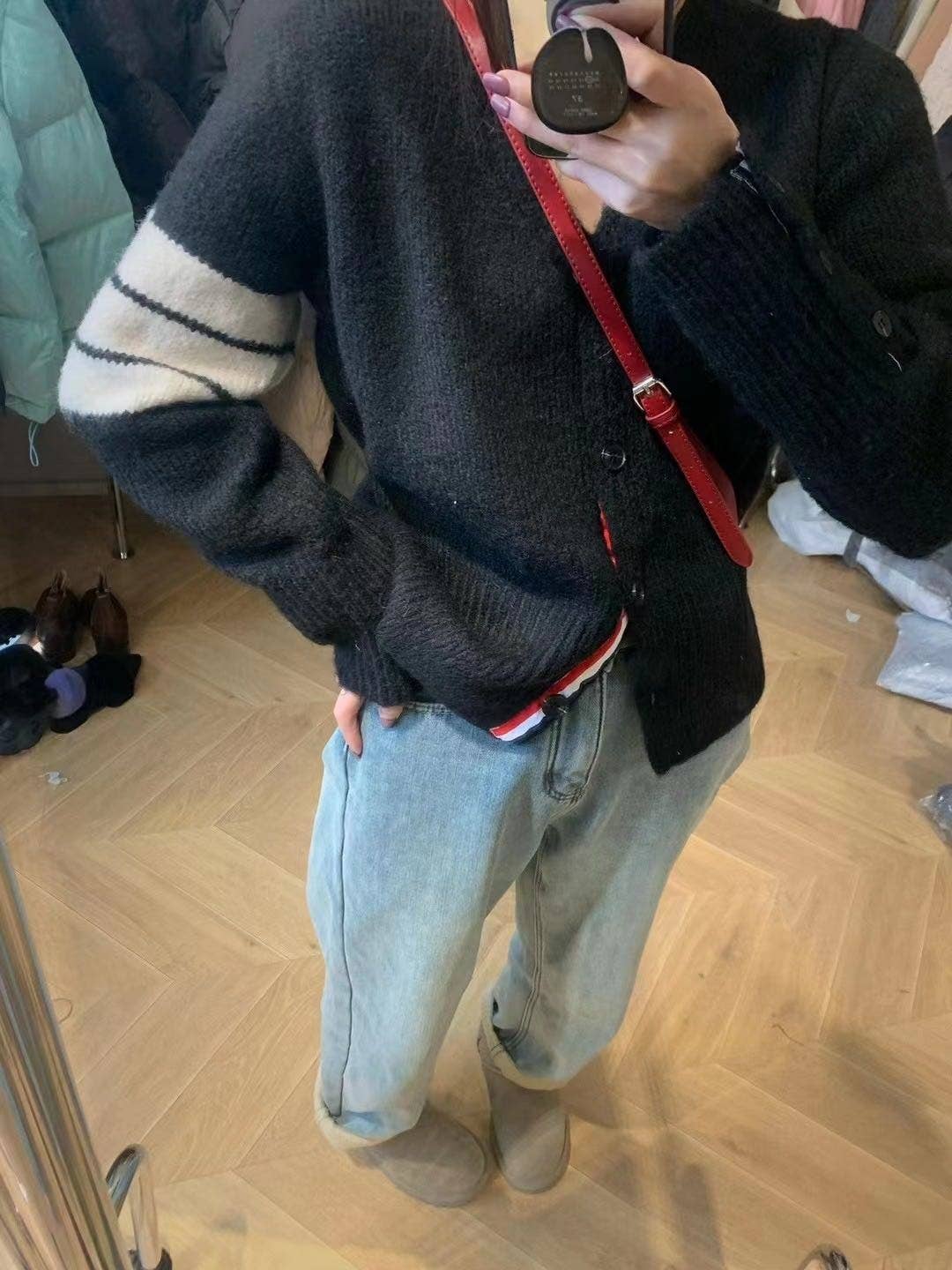 NOT MY BOYFRIENDS CARDIGAN