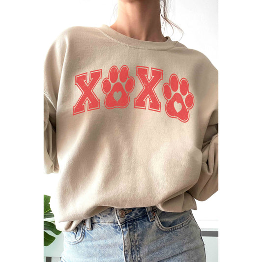 XOXO PAW Graphic Sweatshirt