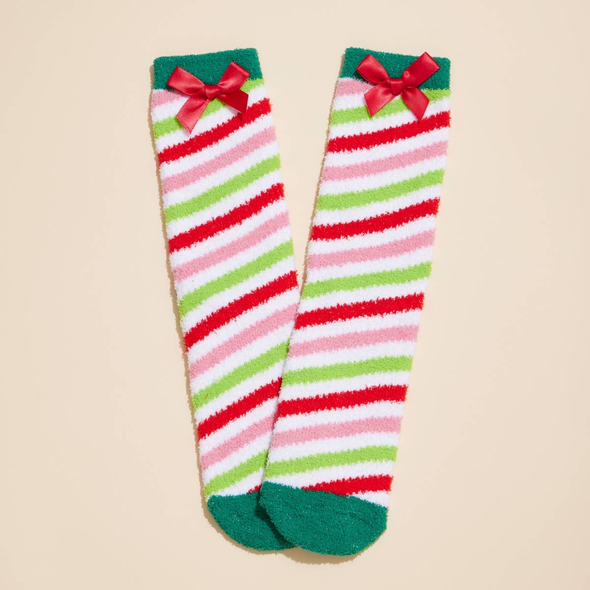 Christmas Fuzzy Socks Assorted Pack of 4 Grinch