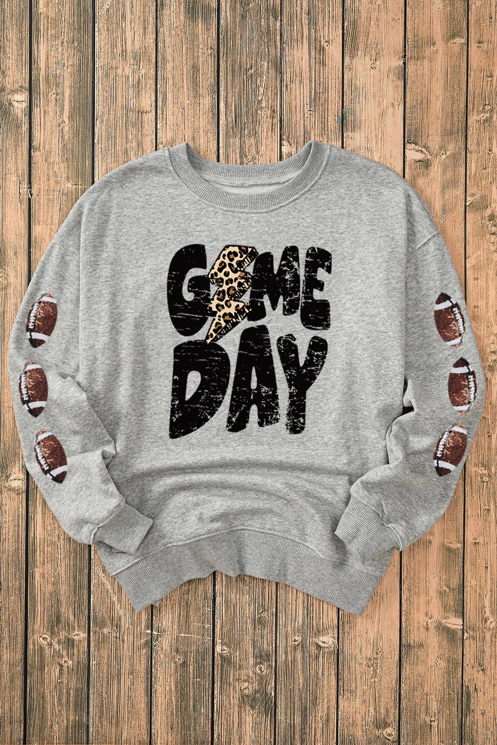 GAME DAY Football Long Sleeve Sweatshirt