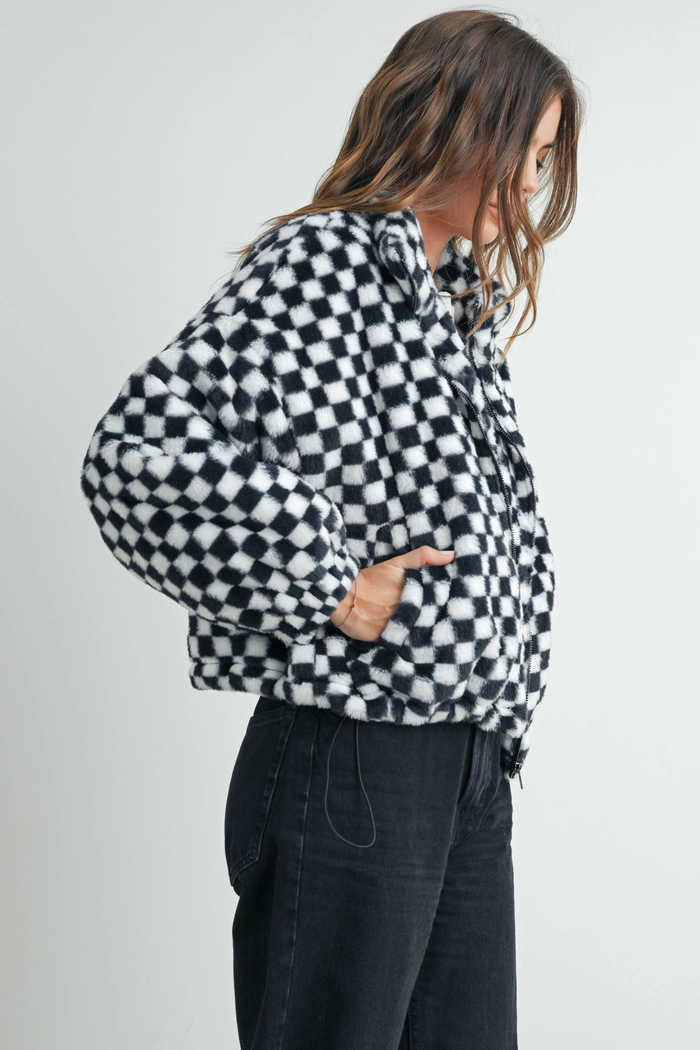 SOFT CHECKER JACKET