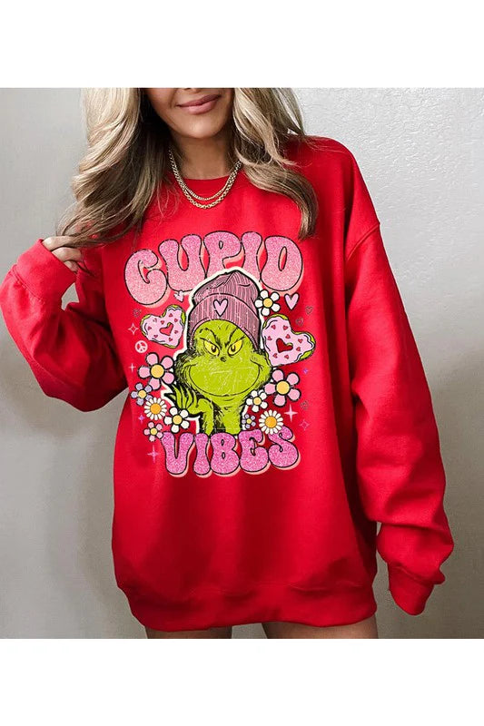 CUPID VIBES SWEATSHIRT