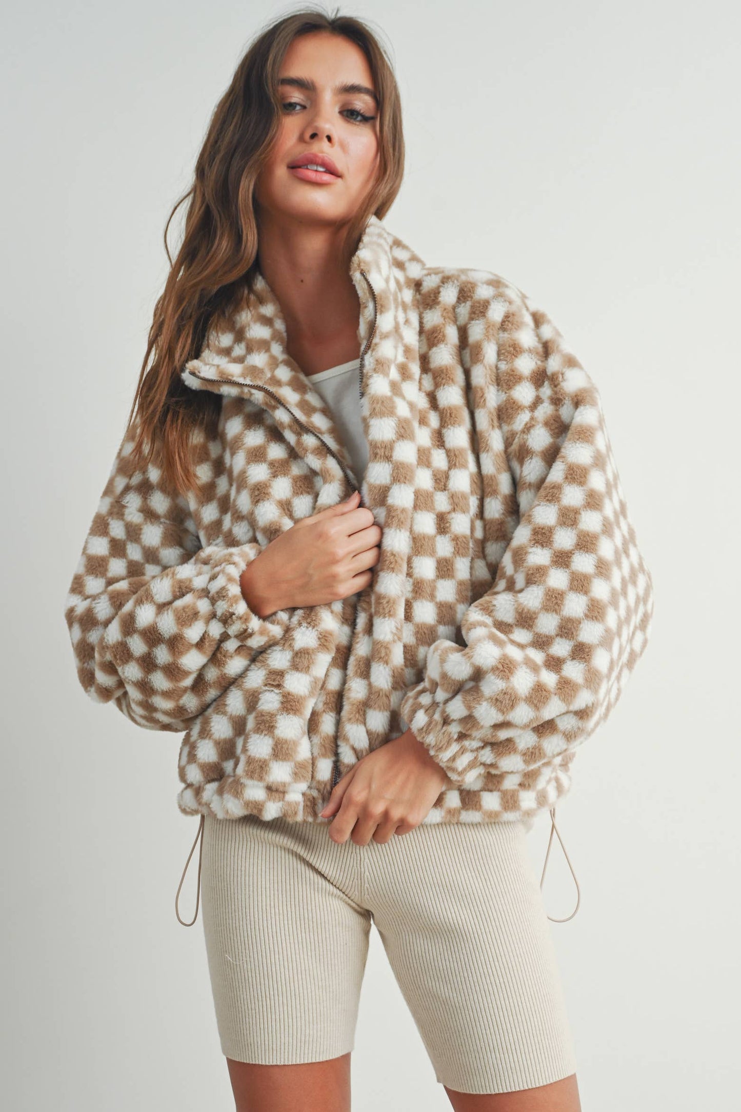 SOFT CHECKER JACKET