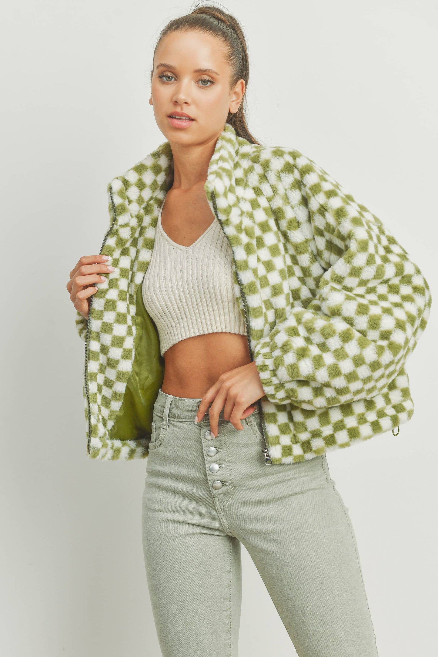 SOFT CHECKER JACKET