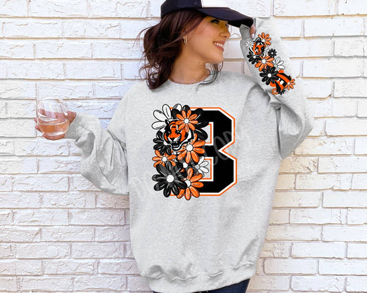 Floral Bengals - Sweatshirt
