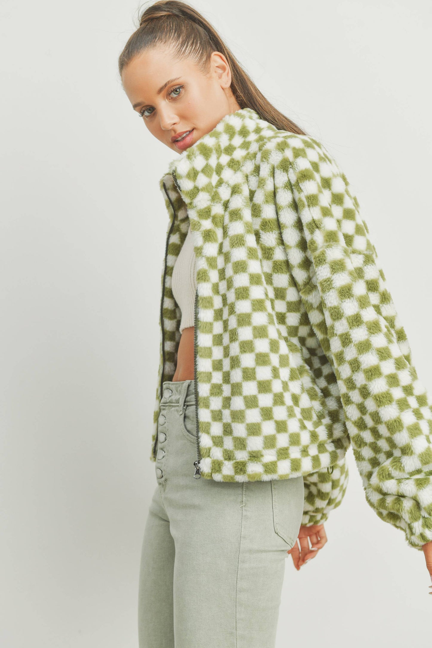 SOFT CHECKER JACKET