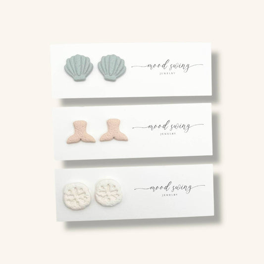Sea Side Collection | Polymer Clay Studs