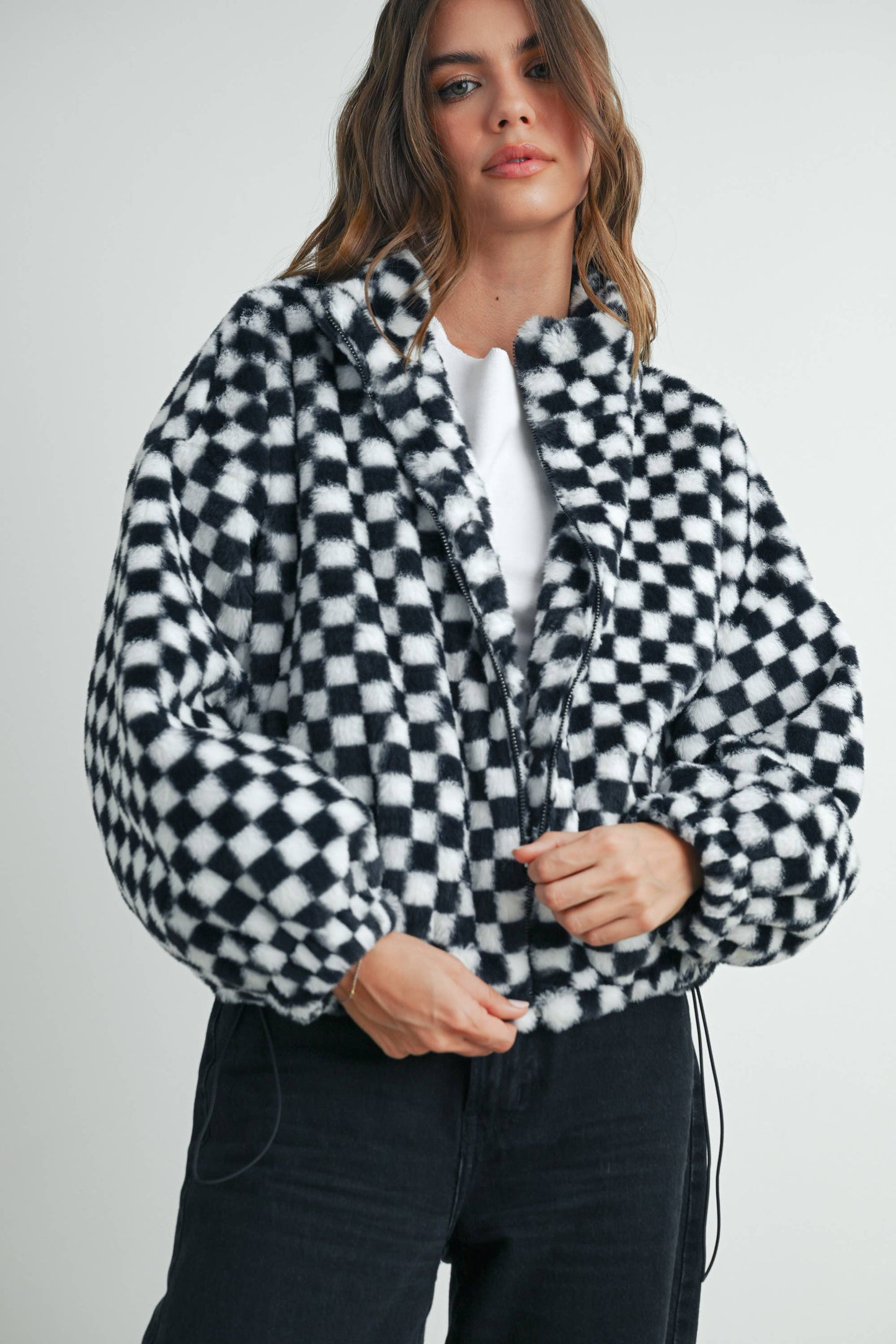 SOFT CHECKER JACKET