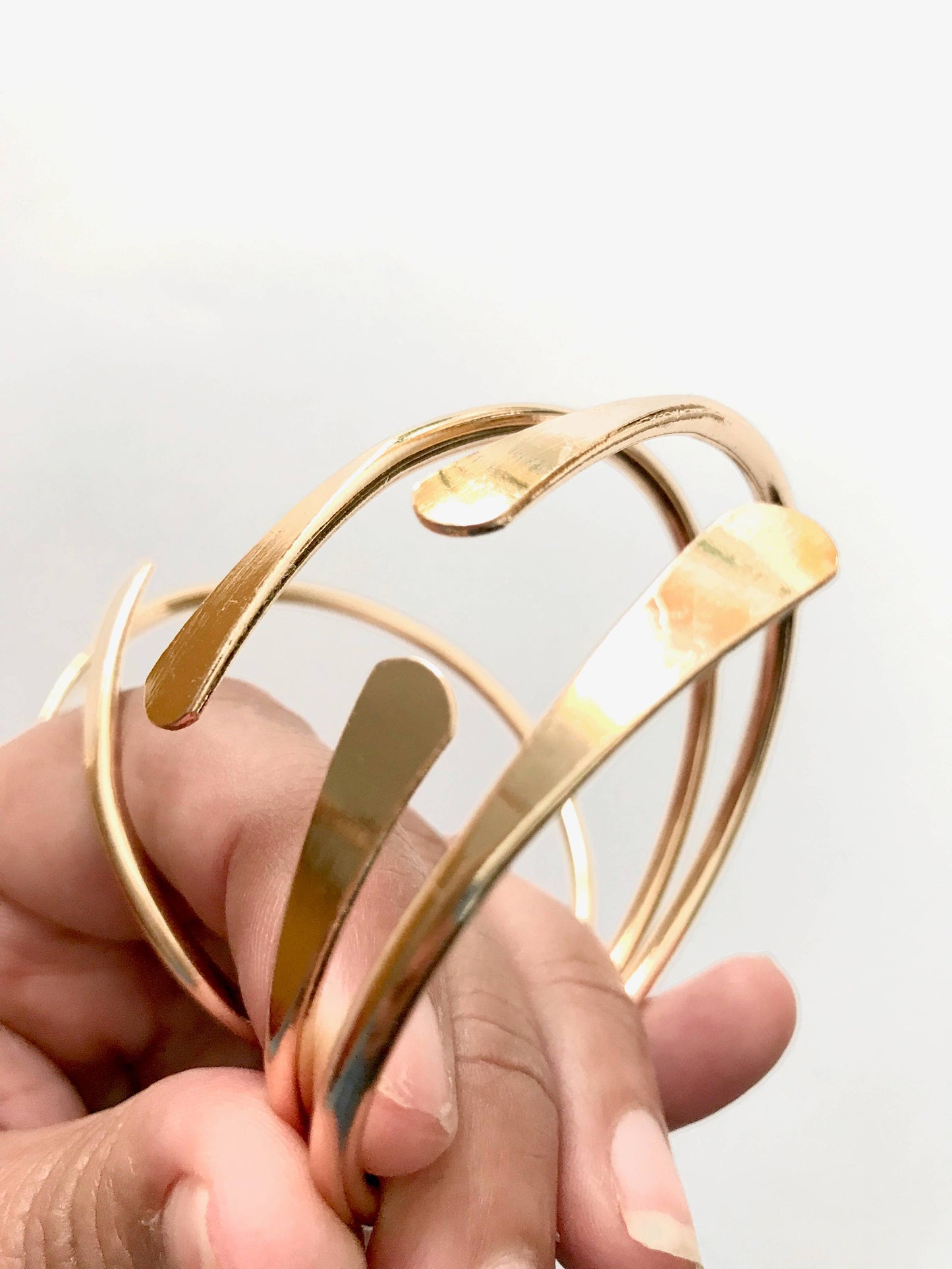 Brass Coil Bangle/Anklet