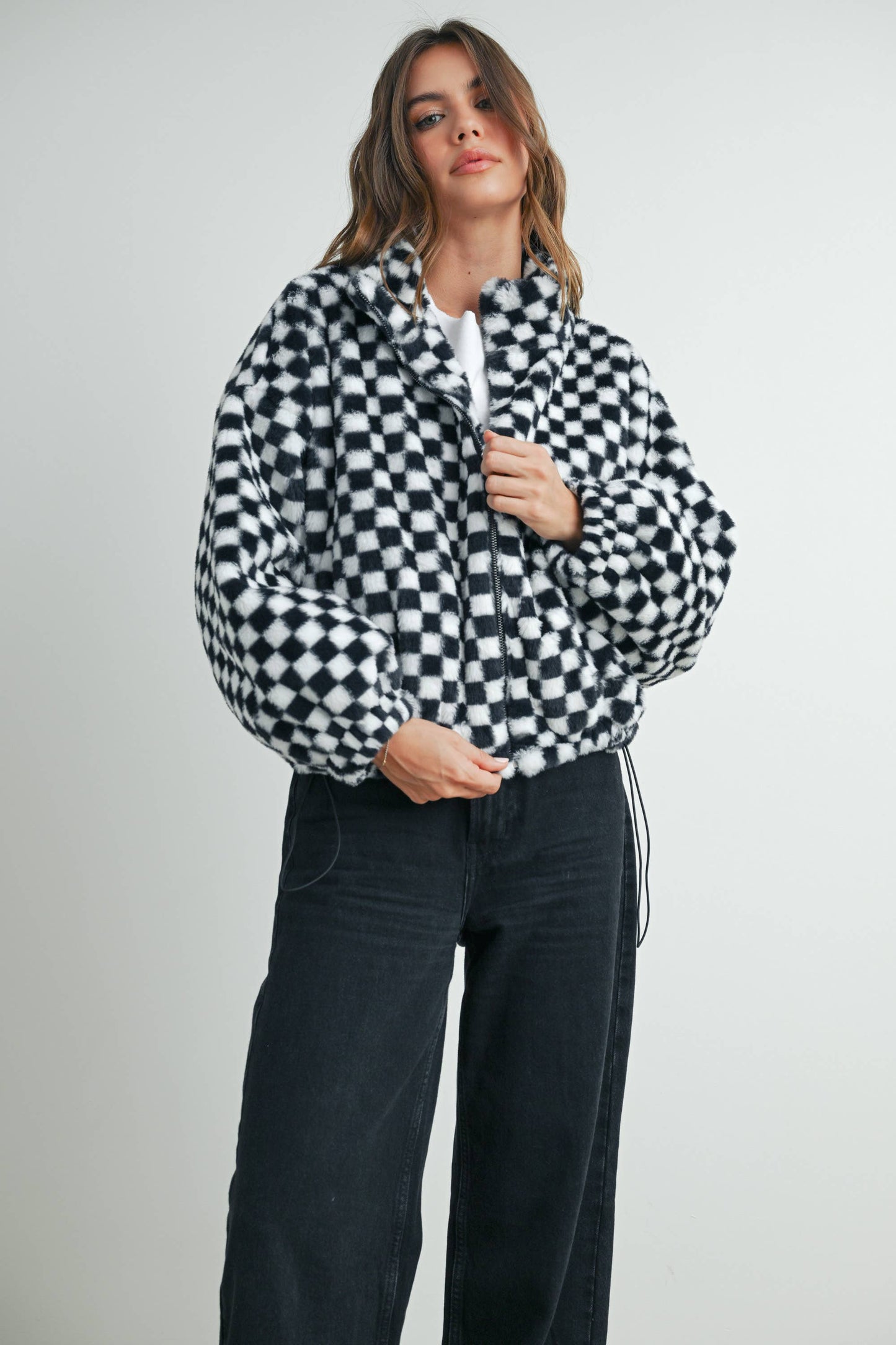 SOFT CHECKER JACKET