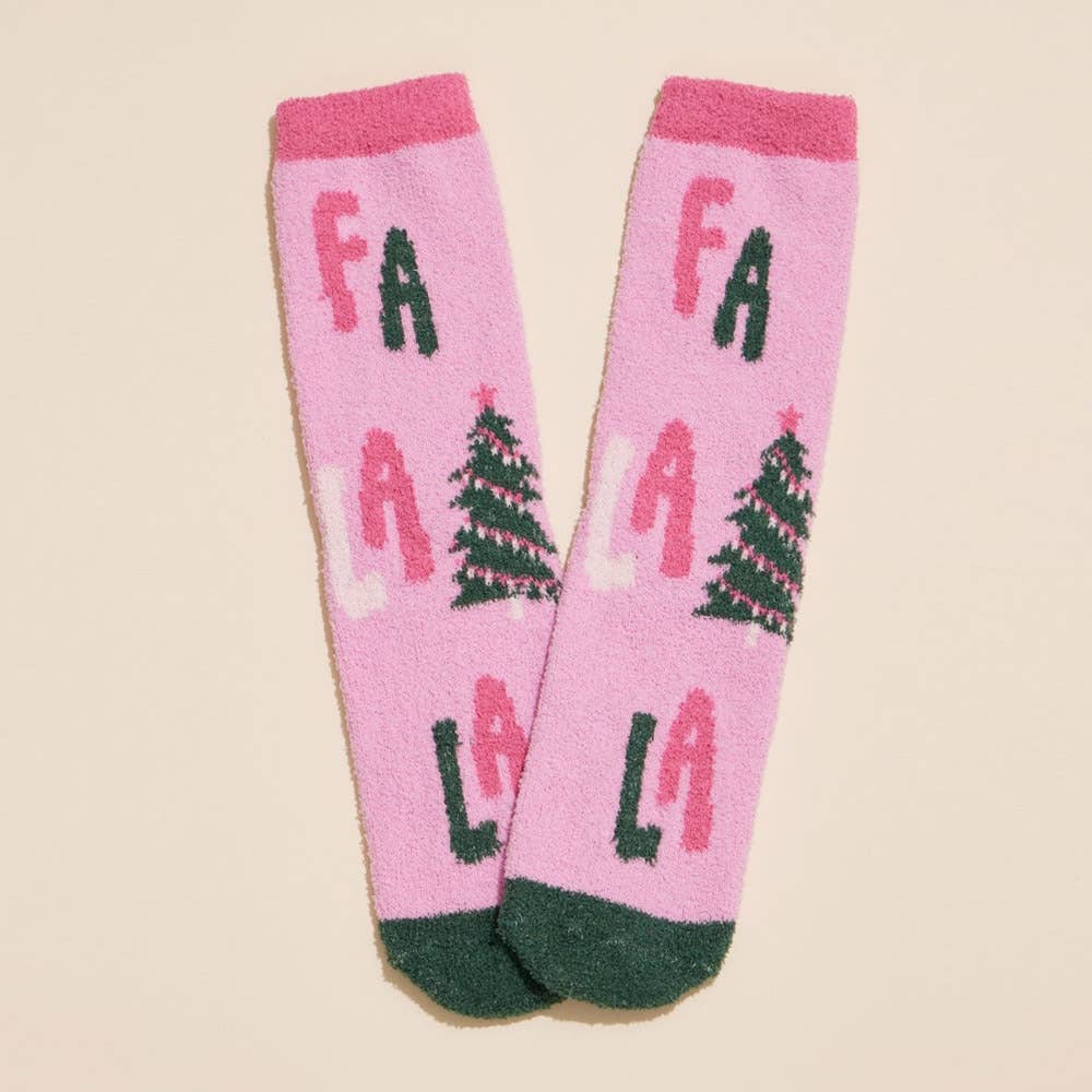 Holly Jolly Christmas Gift Socks 4 pairs