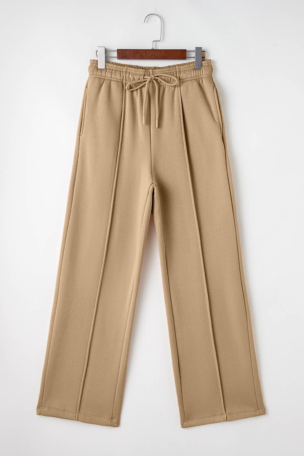 Cozy High Waist Wide Leg Pants