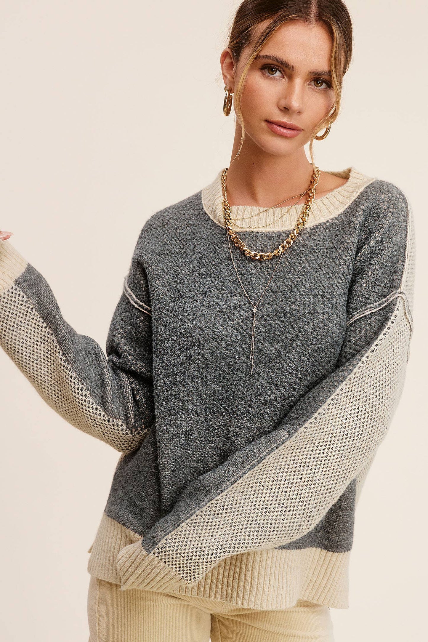 Black Sesame Sweater