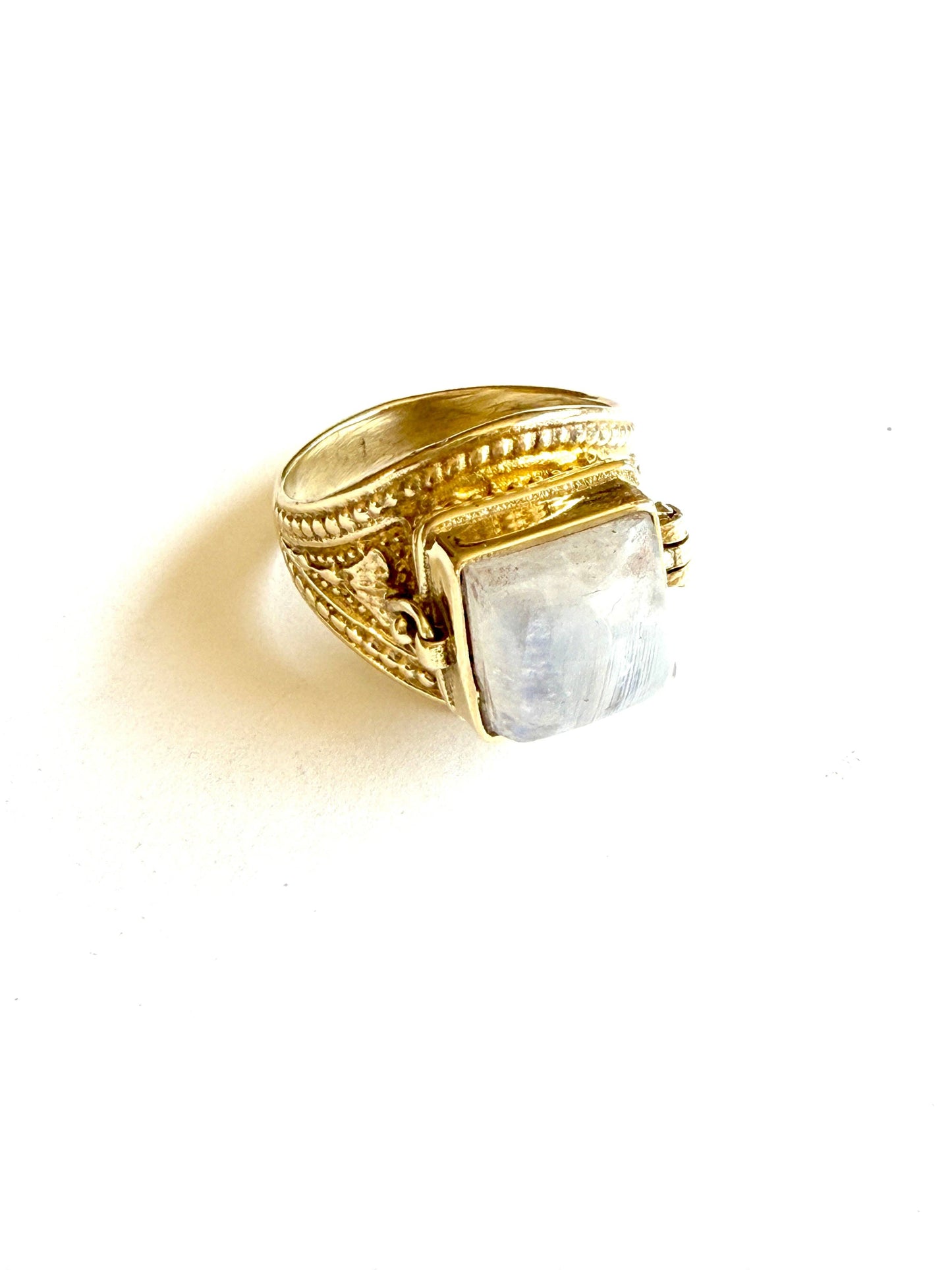 Sia Moonstone Locket Ring