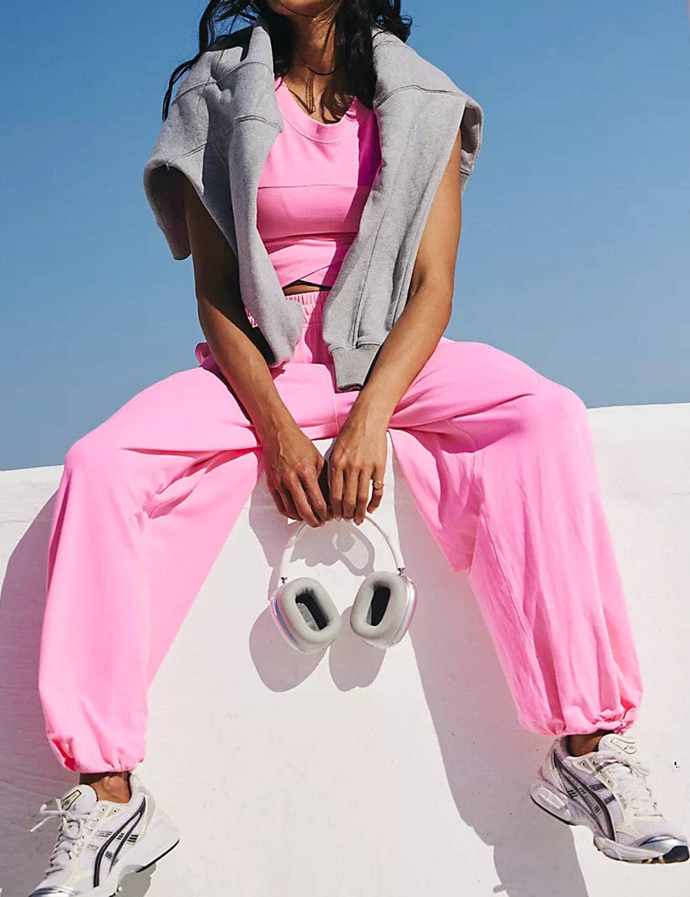 DO YOU DARE Crop Top and Pants Set
