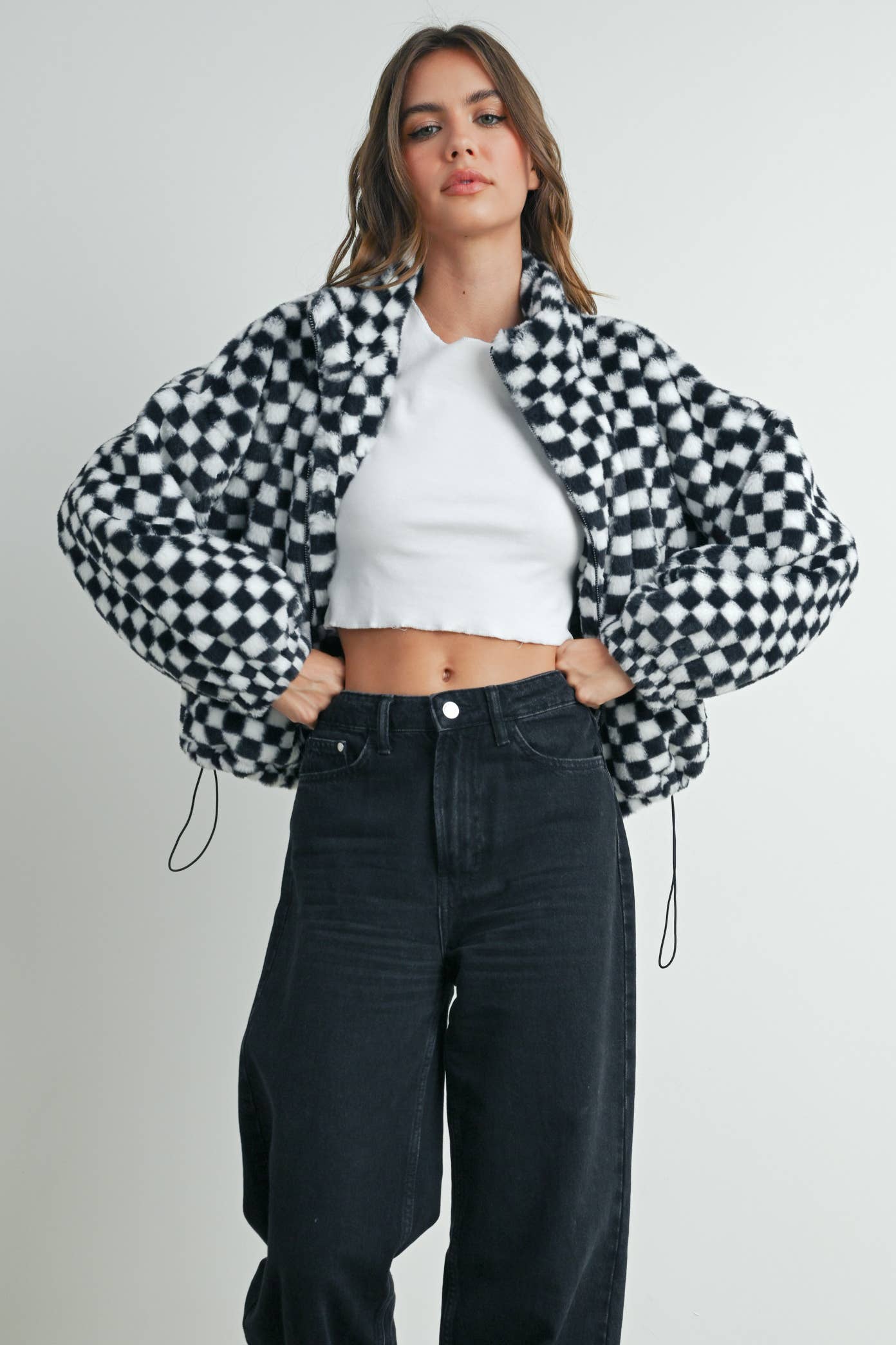 SOFT CHECKER JACKET